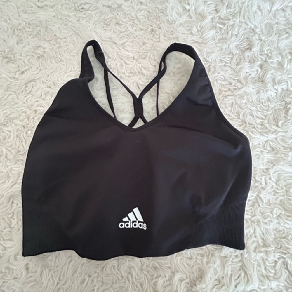 Adidas Black‎ Strappy Sports Top